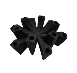 Hallmark Danish Mid-Century 1969 Vintage Cast Iron Sculpted Taper Candle Holder - Picture 1 of 4
