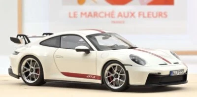 PORSCHE 911 GT3 - 2021 - white - NOREV 1:18 - Immagine 1 di 4