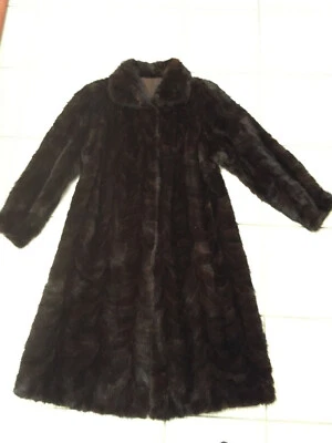 Manteau long Fourrure VISON Mink fur coat  - Photo 1/4