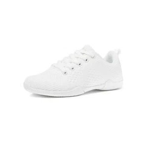 Danzcue Girls White Cheer Shoes, Lightweight Breathable Youth Cheerleading Sh... - Picture 1 of 7