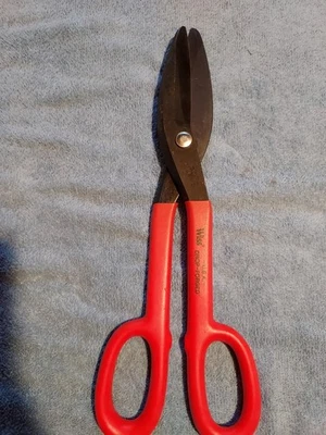 Cortes de hojalata W7, con incrustaciones de Wiss, originales, hechos en EE. UU., 14,1/2" de largo Foto 1 de 4