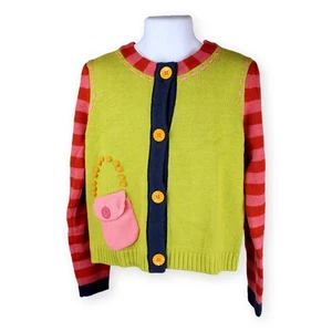 Matilda Jane Heart to Heart Little Shopper Sweater Cardigan Size 6 NWT - Picture 1 of 8
