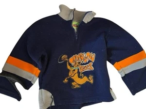 Vintage 2000’s Scooby Doo Half zipper Sweatshirt - Picture 1 of 2
