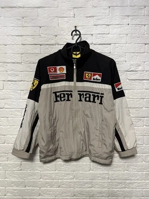 Ferrari Racing Bomber Jacket Mallboro Vodafone Bridgestone Sz S - Image 1 of 4