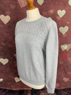 JUICY COUTURE SUÉTER JUMPER - Gris - Adornado - Para Mujer Talla M Mediana Foto 1 de 4