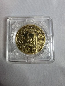 Marvel’s Stan Lee Gold Plated Coin Avengers Playstation Spider-Man - Picture 1 of 4