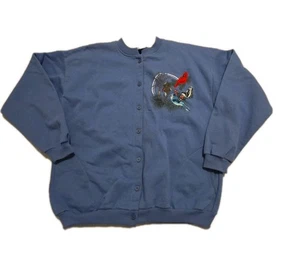 Vintage Artisans Sunschein Designs Sweatshirt Womens X-Large, Birds Made USA 90s - Picture 1 of 8