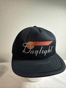 Vintage Daylight Railroad Mens Foam Adjustable Meshback Trucker Hat OSFA - Picture 1 of 8