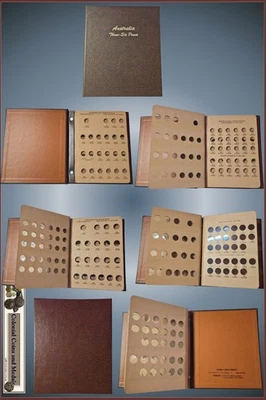 Dansco Supreme Album For Australian Three and Six Pence (4 Pages) - image 1 of 4