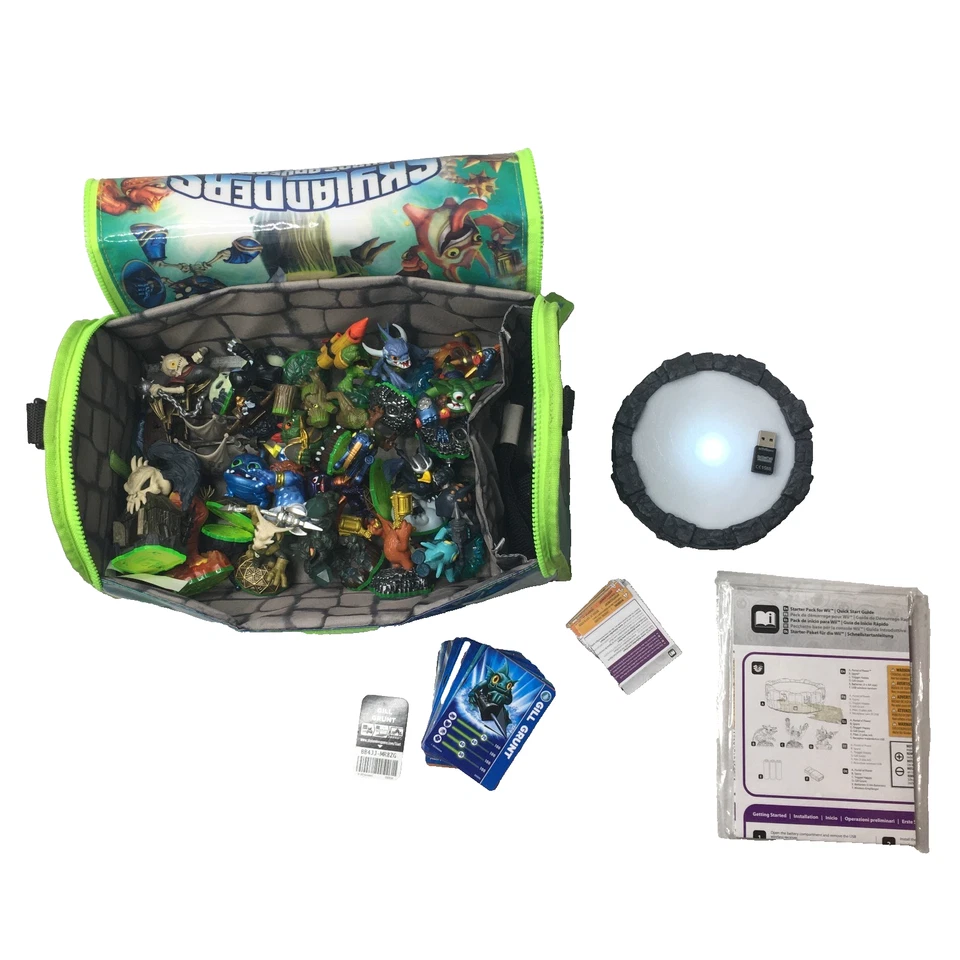 Skylanders Spyro’s Adventure Lote (26) + Tarjetas, Códigos, Bolsa, Portal, Mapas, Paquetes Foto 1 de 4
