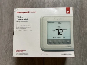Honeywell T6 Pro Programmable Thermostat TH6220U2000 - Picture 1 of 8