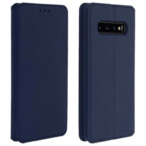 Housse pour Samsung S10 Étui Portefeuille Support bleu - Photo 1 sur 6