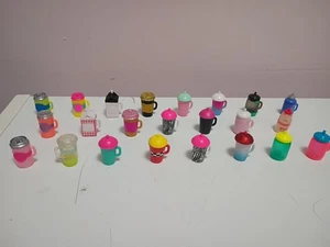 23 L.O.L. Surprise! Pre-Owned Doll Accessory Bundle Lot Cups Bottles Sippy Mugs - Picture 1 of 4