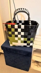 witzgall ice bag shopper In Grün Weiß Schwarz - Bild 1 von 2