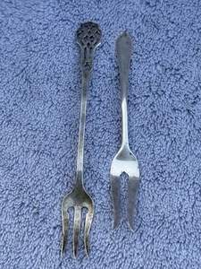 Lunt Sterling Silver Fork And Other x2 - Picture 1 of 13