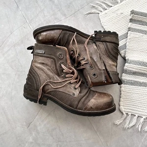 RARO Industrial AS 98 Estilo Motociclista Botines Bikkembergs Margiela Vibe - Imagen 1 de 24