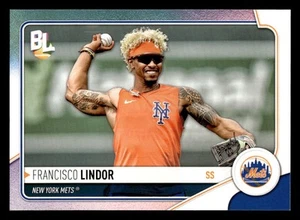 2023 Topps Big League Francisco Lindor #WR-33 Promo Card - Rip Night Mets - Picture 1 of 2