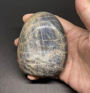 Black Moonstone FreeForm From Madagascar 378g 3 1/2in - Picture 1 of 9