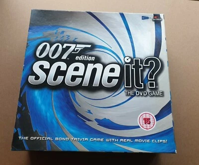 007 Edition Scene It? The DVD Game. James Bond Edition. Family Games Night. Reg2 - Image 1 of 4