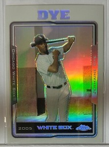 2005  Topps Chrome #271 Jermaine Dye  Refractors Chicago White Sox