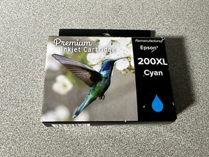 Cartucho de inyección de tinta de alto rendimiento Green Project remanufacturado Epson 252XL, cian - Imagen 1 de 3