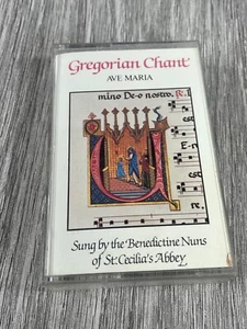 Gregorian Chant Ave Maria NWC150 Cassette Tape NEW WORLD CASSETTES - Imagen 1 de 8