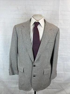 Blazer OTOÑO/INVIERNO Southwick Hombre Beige y Gris Pata de Gallo 44R $1,098 Foto 1 de 4