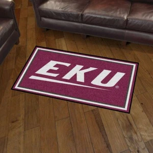 NCAA - Eastern Kentucky Colonels 3ft. x 5ft. Plush Area Rug - Picture 1 of 5