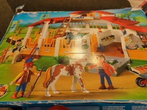 Playmobil 4190 Riding Stables Horse Farm complete? - Picture 1 of 22