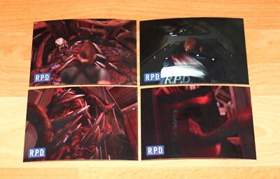 1998 Resident Evil 1 2 3  Wildstorm Trading Card Capcom L40 L41 L42 L43 - Image 1 of 4