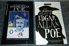 Edgar Allen Poe 2 Book Lot | The Complete Poetry Of & Ten Great Mysteries | PB