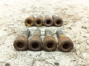 1996 96 SUZUKI RF600 RF600R RF 600 600r OEM exhaust header MOUNT BOLTS (8) - Picture 1 of 3