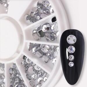 Strasssteine ​​Für Nägel Silberperlen Diamant Kristall Schmuck 3D-Edelsteine ˇ