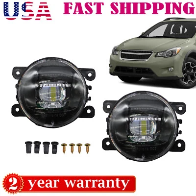 Luces antiniebla LED para parachoques delantero Subaru Forester XV Crosstrek 2014-2020 Foto 1 de 4