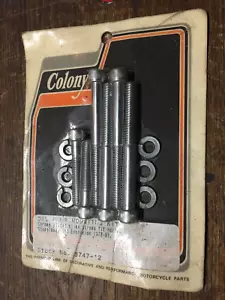 HARLEY COLONY STOCK OIL PUMP MOUNTING KIT SHOVEL & 1340 EVO BIG TWIN 1978-91 - Picture 1 of 8