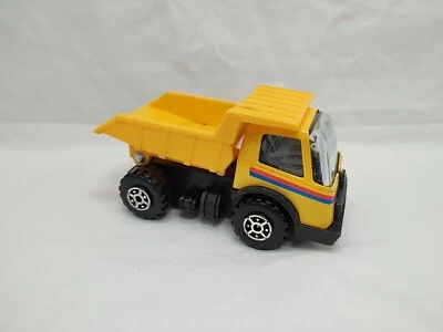 Vintage Yellow Dump Truck Plastic Toy Car 3 1/2" - Image 1 of 4