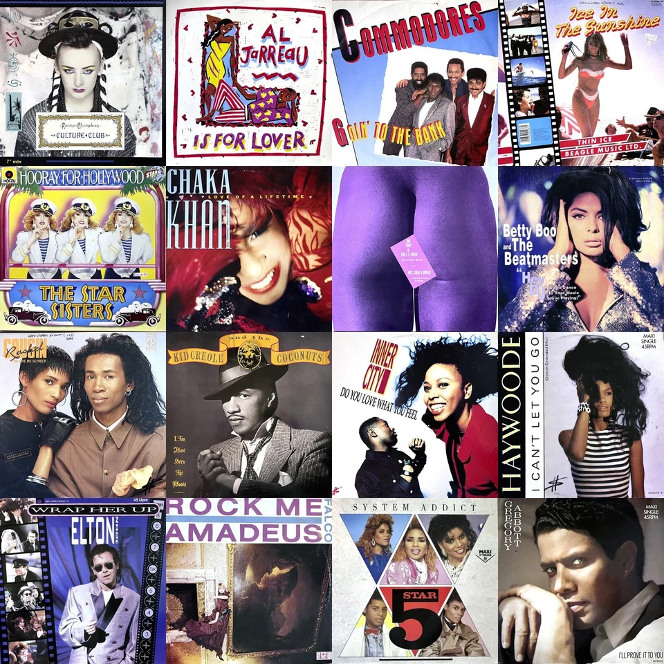 Abverkauf 80er Jahre Pop Club Schallplatten Sammlung LP Maxi 12" Vinyl A - Z - Bild 1 von 1