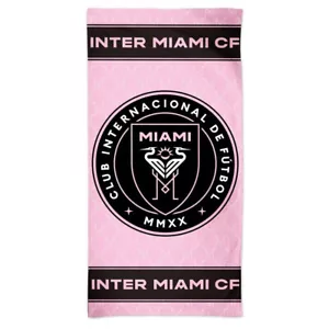 Toalla de terciopelo de baño de playa International Miami Soccer Messi MLS - Imagen 1 de 1
