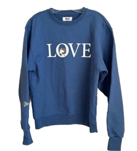 PLF Line Friends LOVE Blue Sweatshirt M - Picture 1 of 9