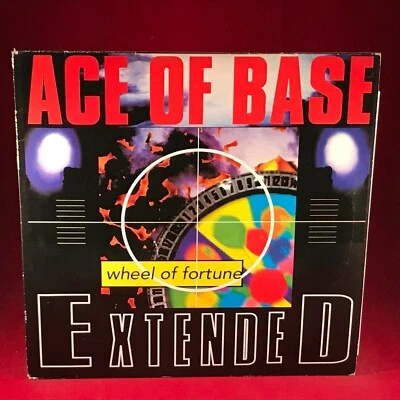 ACE OF BASE Wheel Of Fortune 1992 4-track 12" vinyl single original mega records - Image 1 of 4