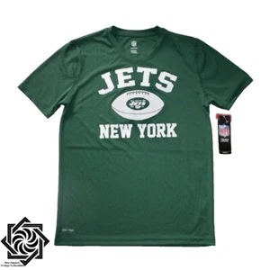 NFL New York JETS Youth Größe 14-16 Dry-Tek Trikot, Kurzarm Poly-Tricot Tee - Bild 1 von 3