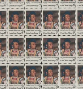 United States 6¢ Chief Joseph Nez Perce Postage Stamp #1364 Pack of 100 - Picture 1 of 1
