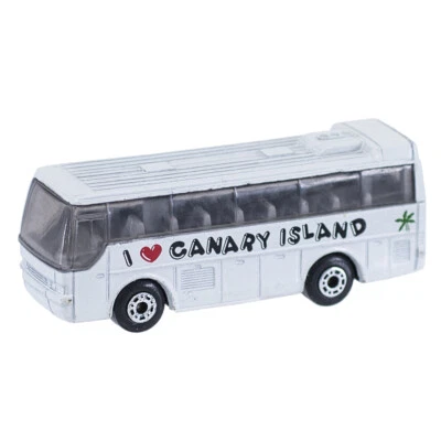 Matchbox #67 Ikarus Coach 1:140 White I Love Canary Island 1989 Loose - Image 1 of 2