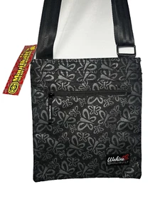 NWT Maui Built Women's crossbody Purse Bag Butterflies Print black, and white - Picture 1 of 10