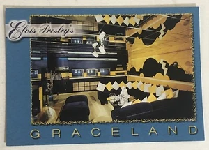 Elvis Presley Postcard Elvis Graceland Tv Room - Picture 1 of 2
