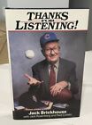 Jack Brickhouse Signed Thanks For Listening! Book Chicago Cubs Hey Hey! Beckett