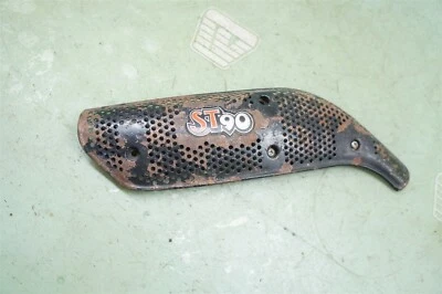 Silenciador escape escudo térmico Honda ST90 ST 90 Trail 1973 K0 K1 *2141 Foto 1 de 4