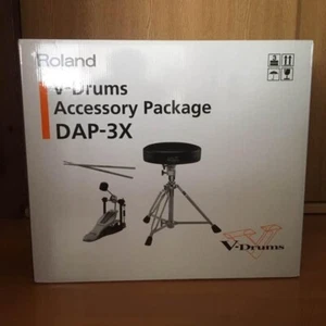 Roland DAP-3X V-Drums Accessory Package Kick Pedal + Throne + Stick Set EMS - Picture 1 of 2