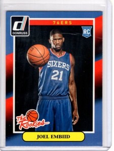 JOEL EMBIID 2014-15 Donruss The Rookies No. 3