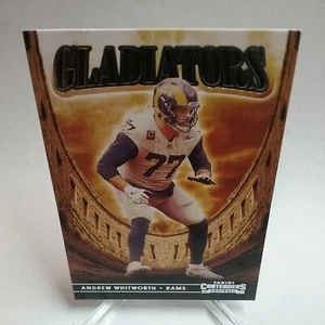 Gladiadores Andrew Whitworth Rams 2021 Panini Contenders #GLD-AWH - Imagen 1 de 3